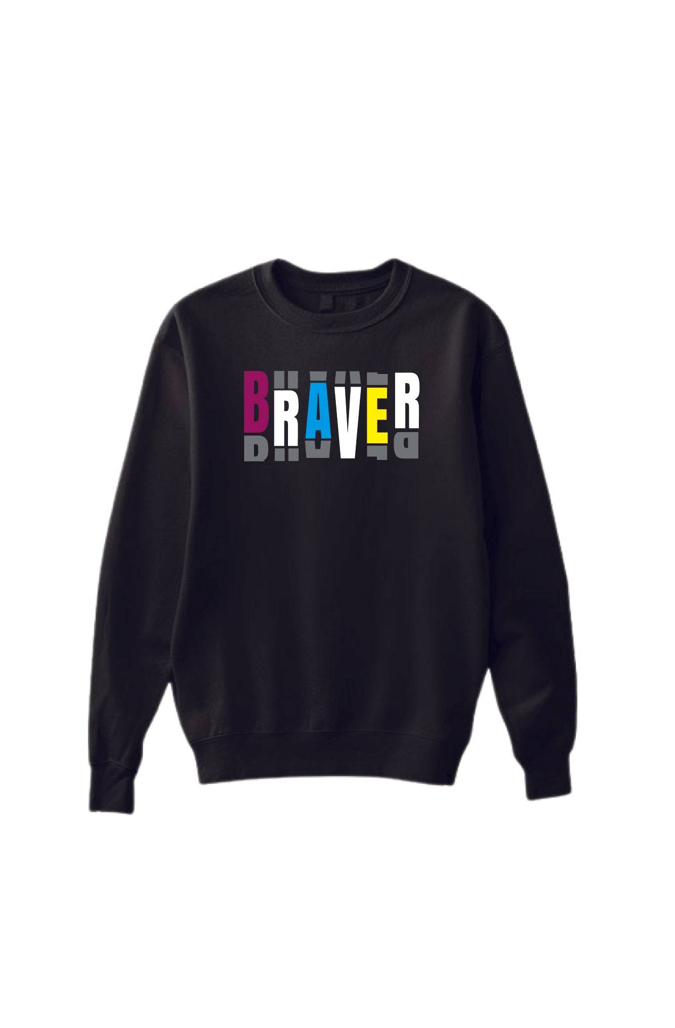 Braver Go Happy Sweater