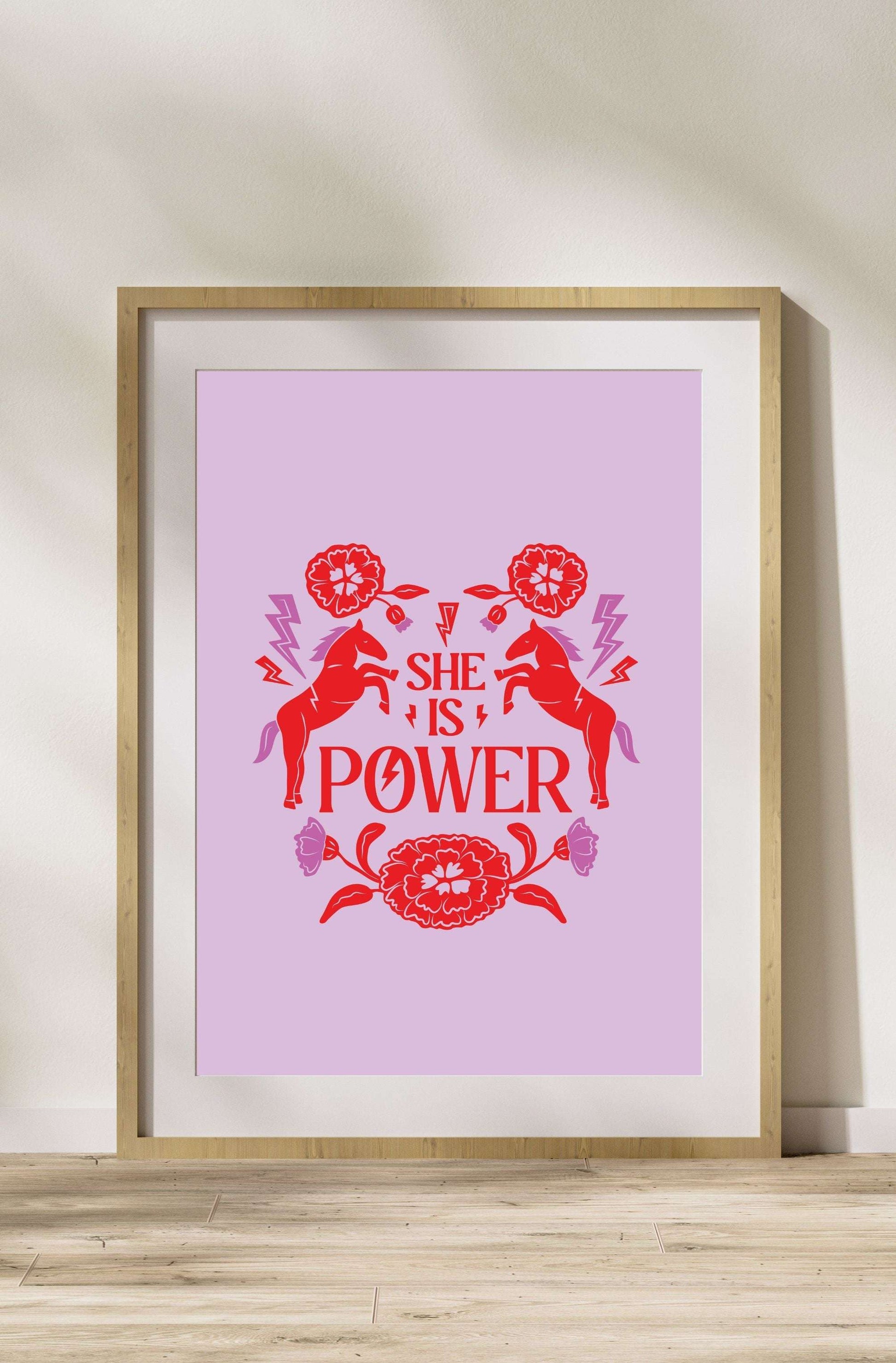 She Is Power | Art Print