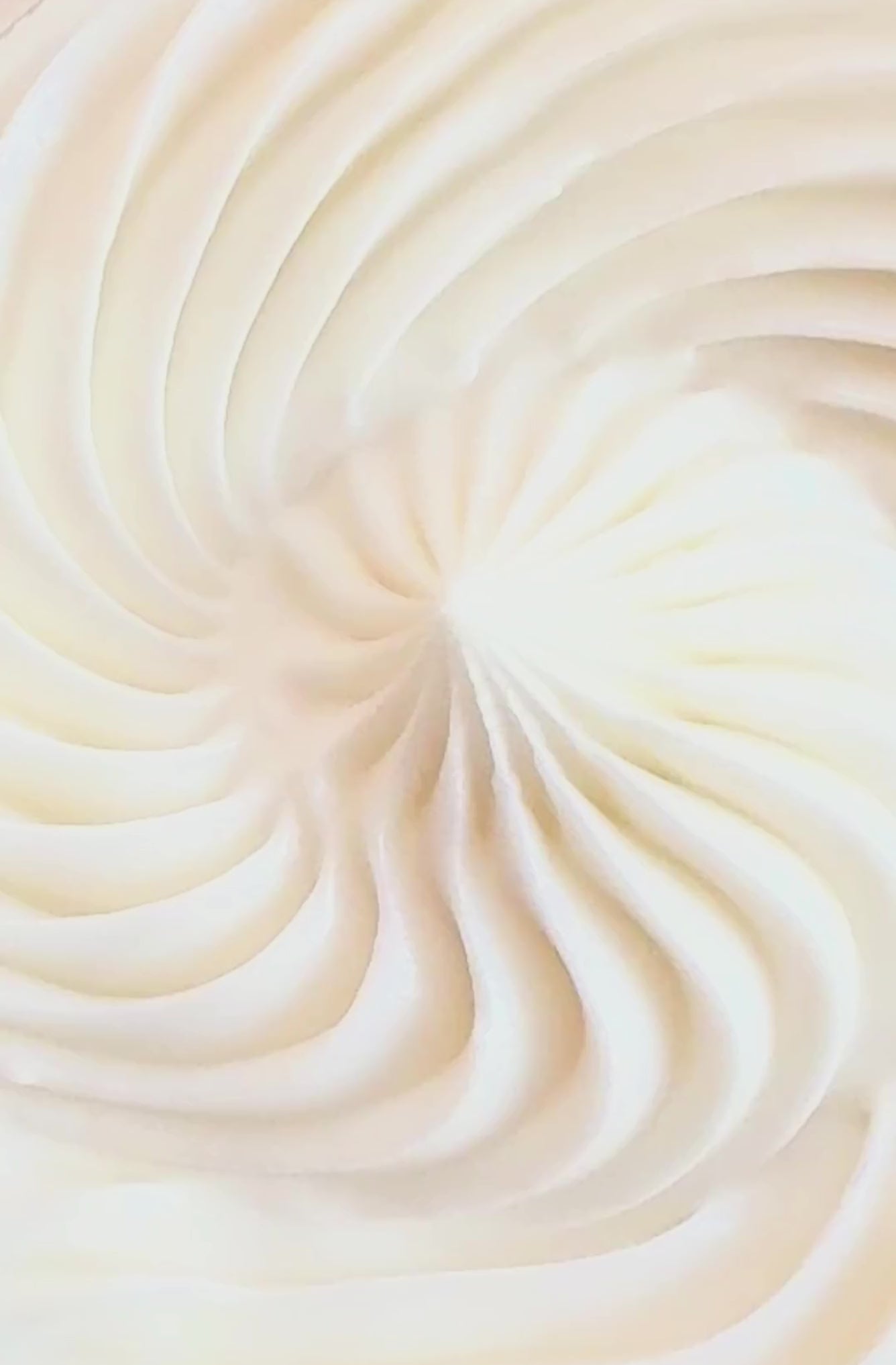 Close up video of a whipped body butter in jars