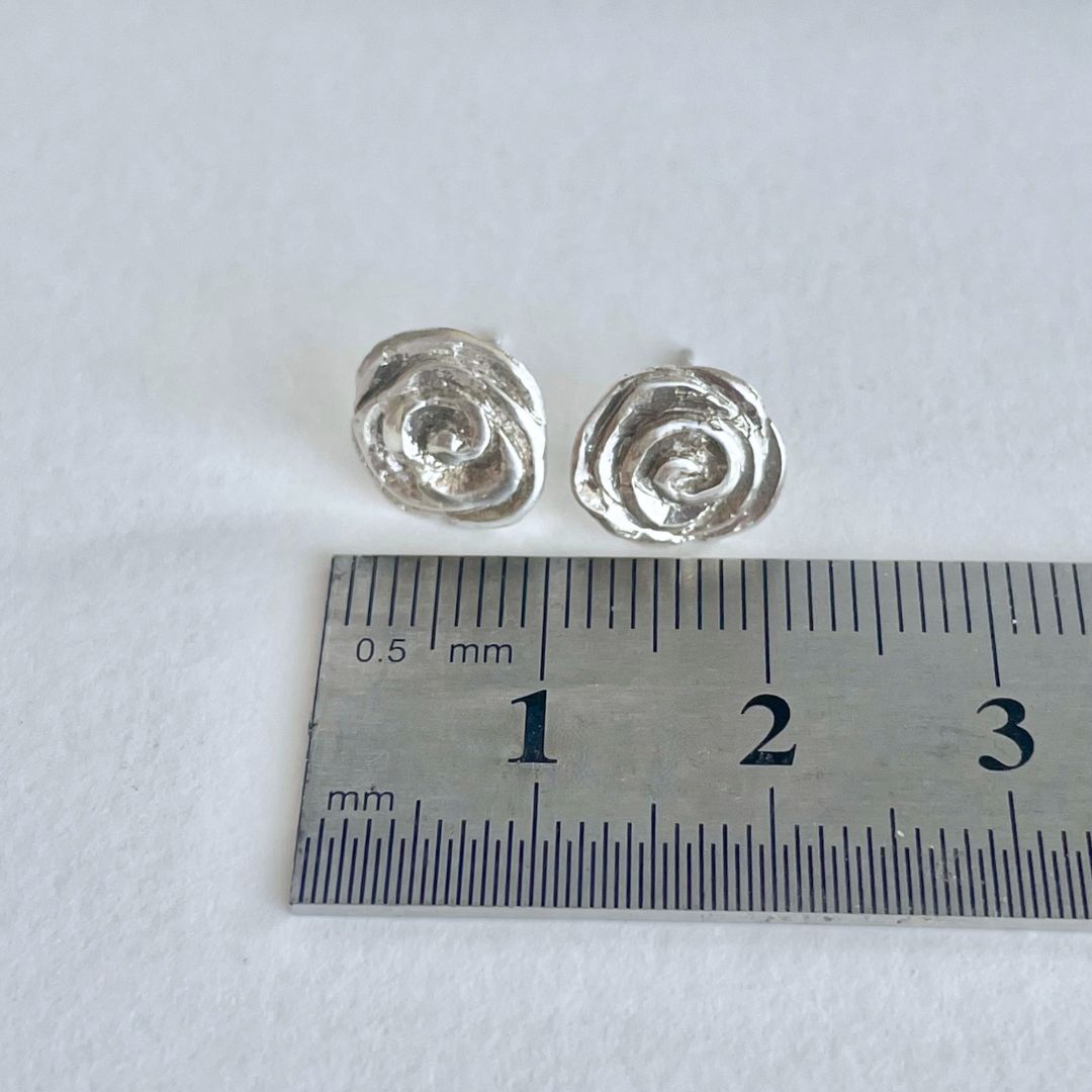 Rose Studs - Medium