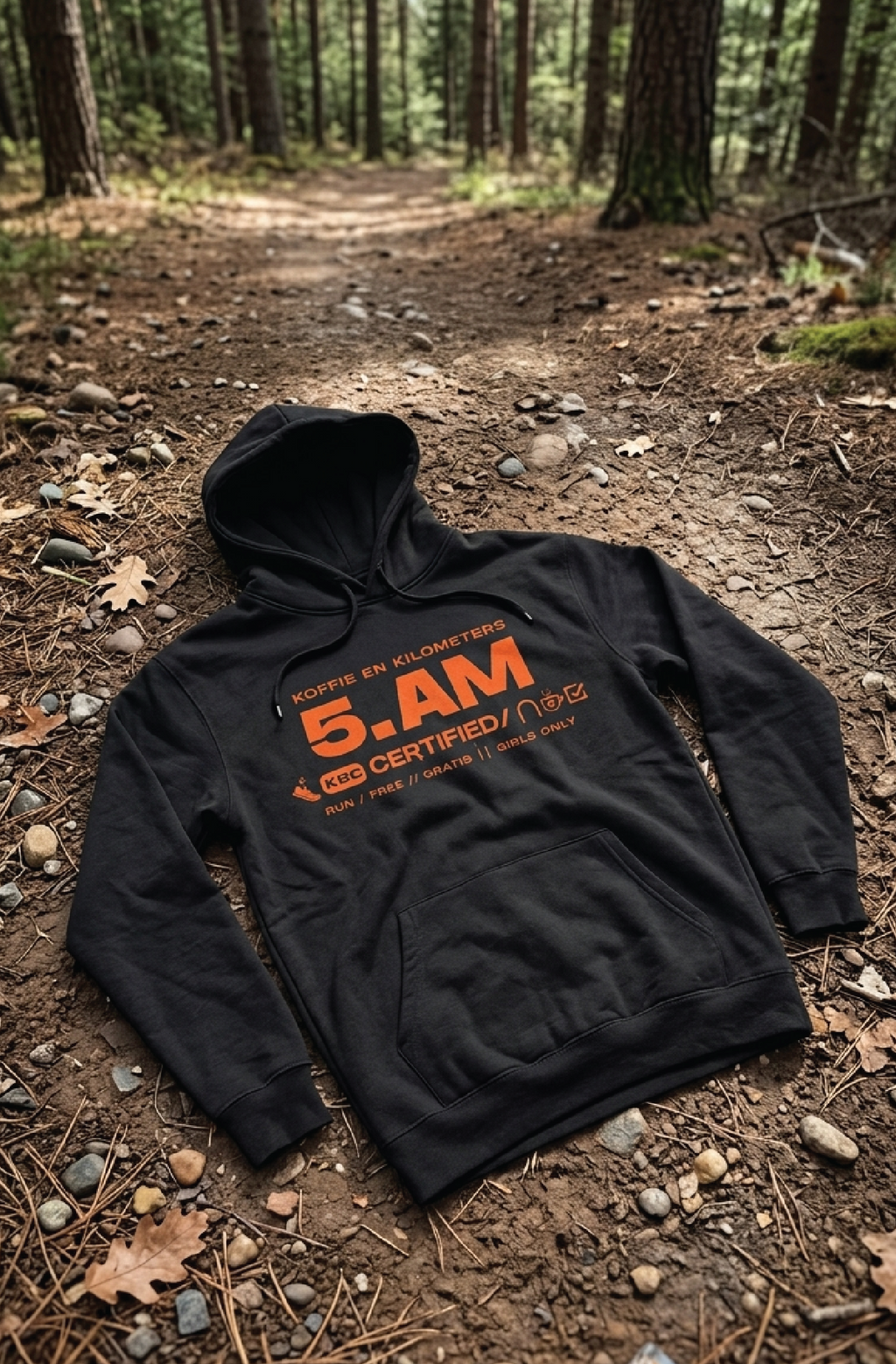 Koffie en Kilometers - 5am Girlies Hoodie