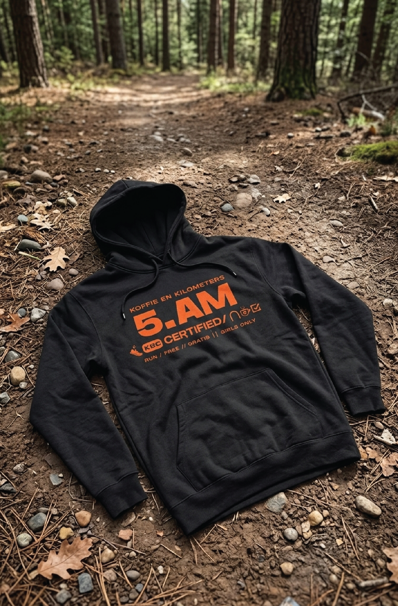 Koffie en Kilometers - 5am Girlies Hoodie