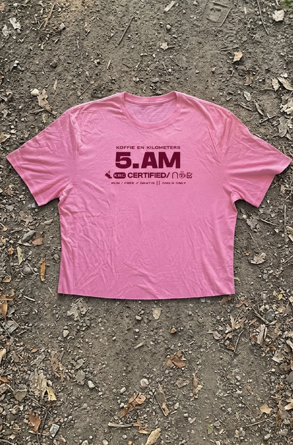 Koffie en Kilometers - 5am Girlies Shirt