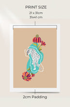 She Is Calm | Art Print