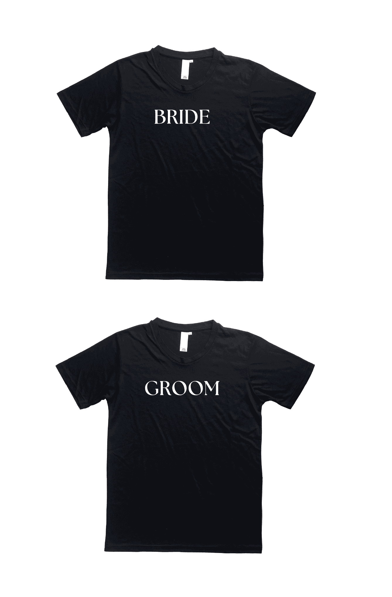 Bride + Groom Combo T-shirt Pack