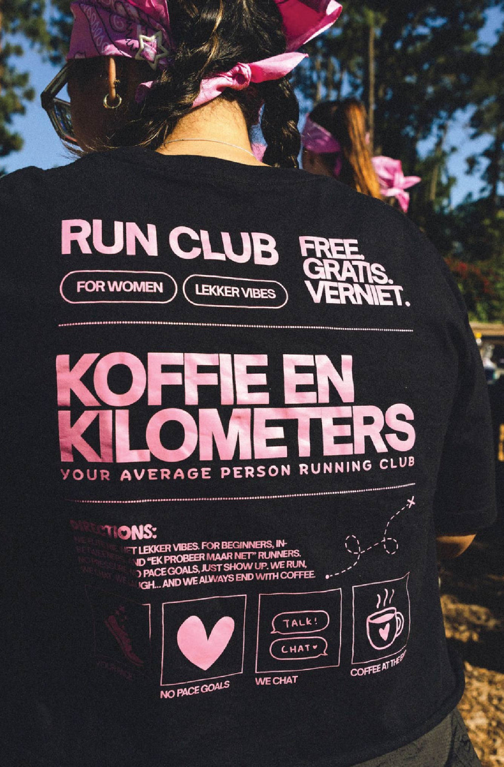 Koffie en Kilometers - Run Club Shirt