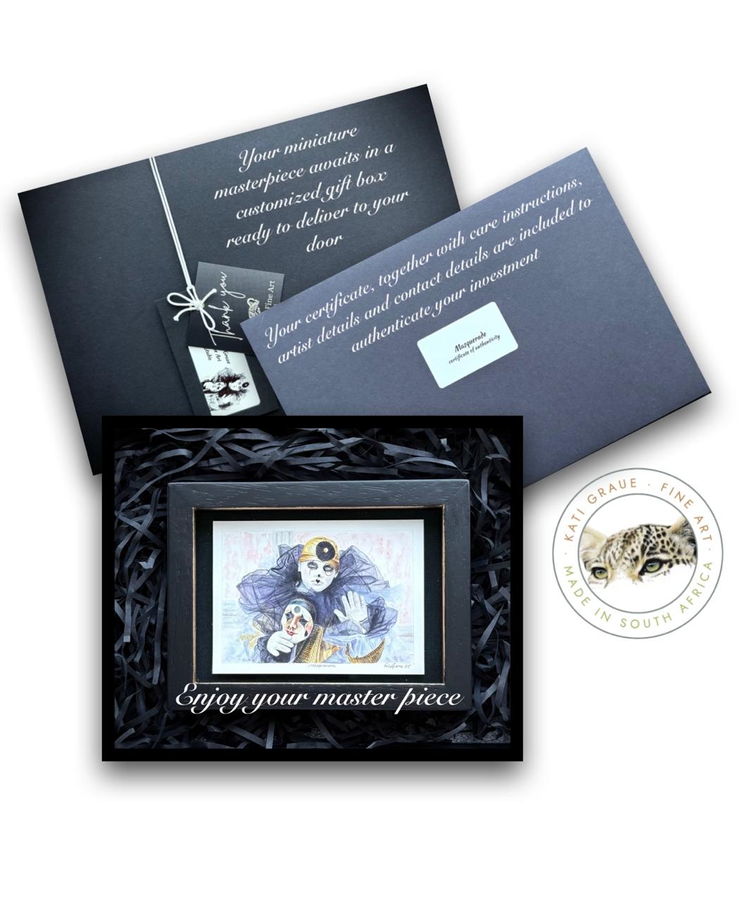 Panthera Pardus II | Miniature Artwork
