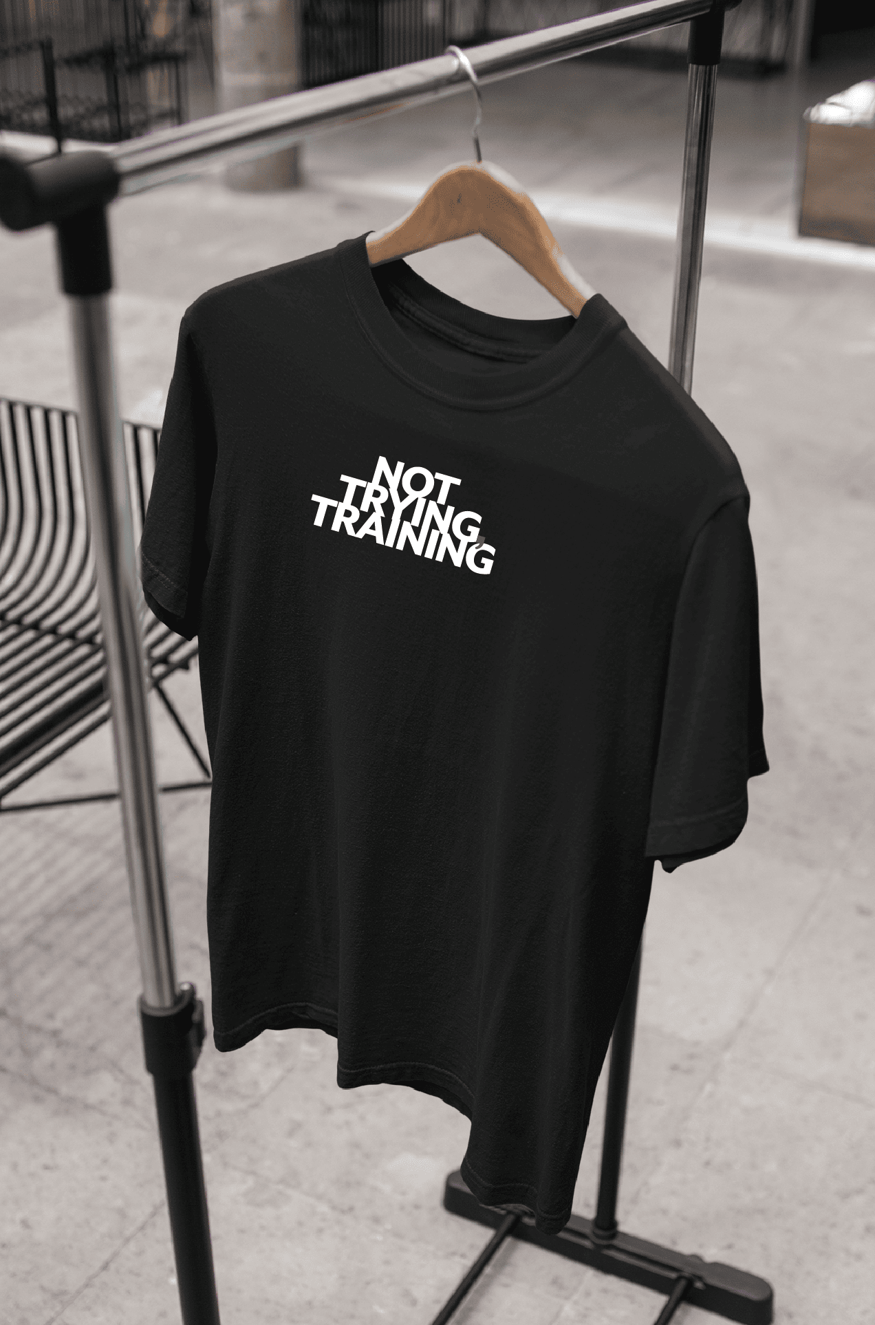 Not Trying, Training T-Shirt