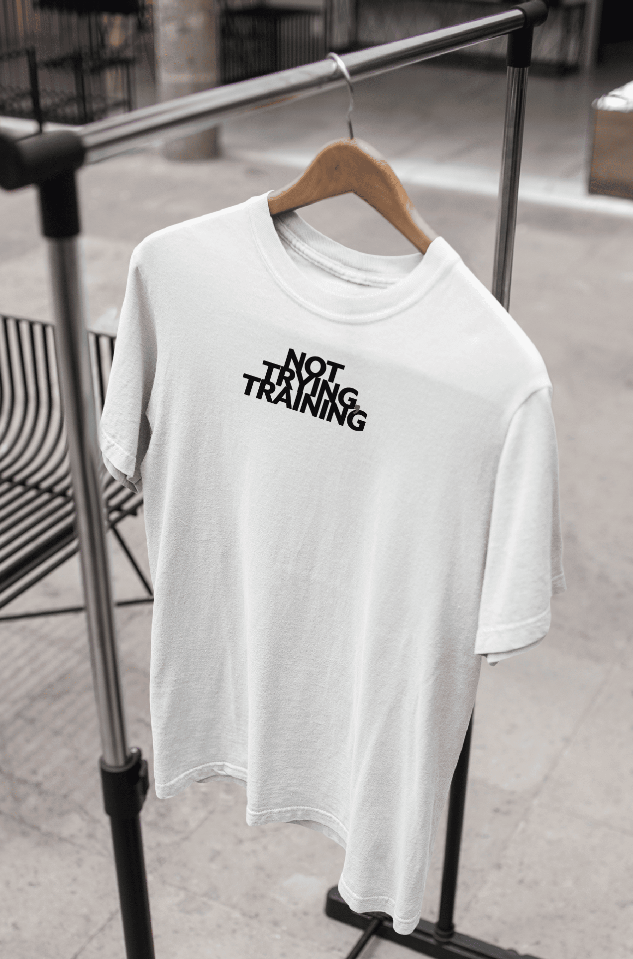 Not Trying, Training T-Shirt