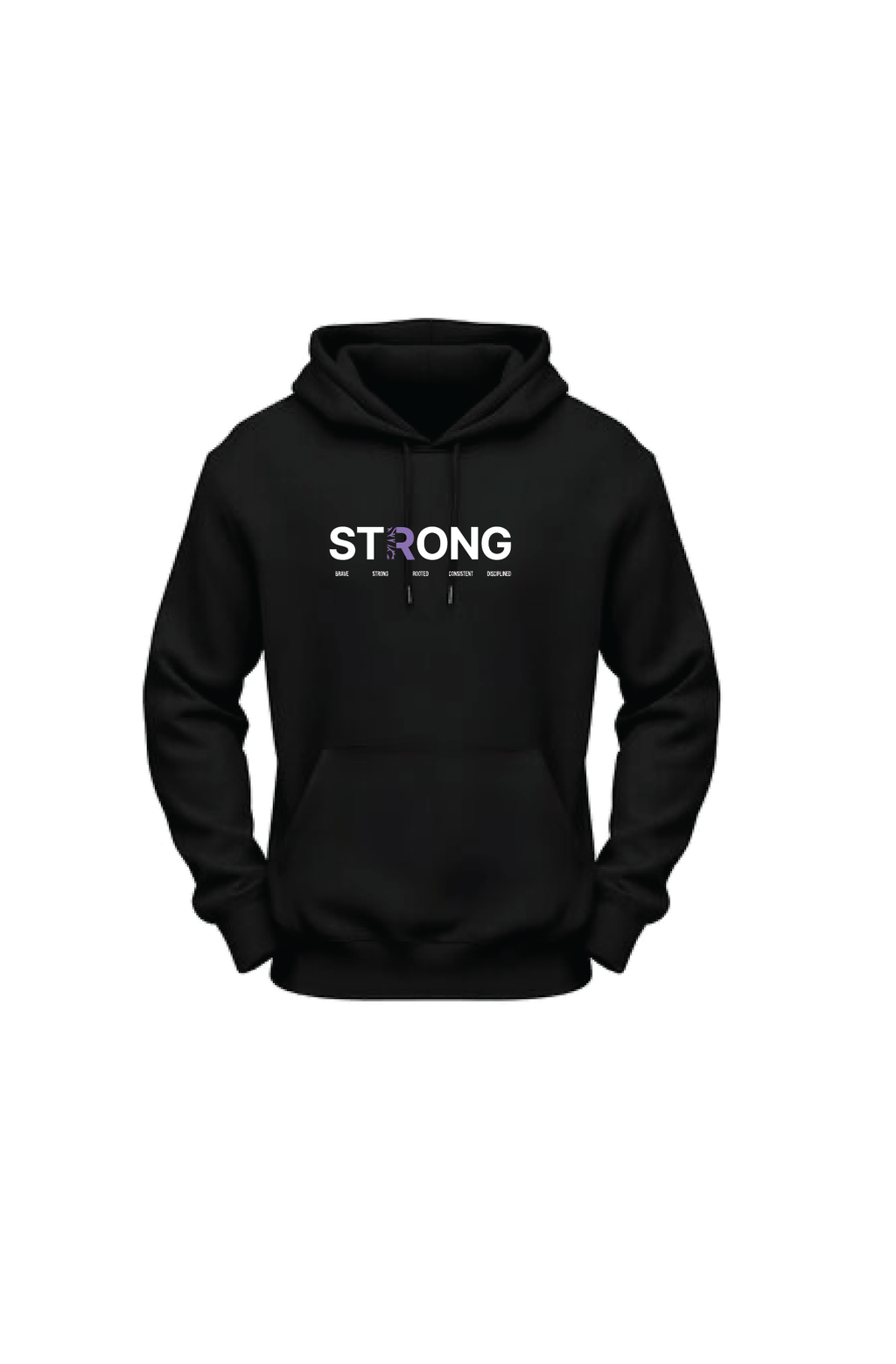 Strong Women Serve - Printed Hoodie