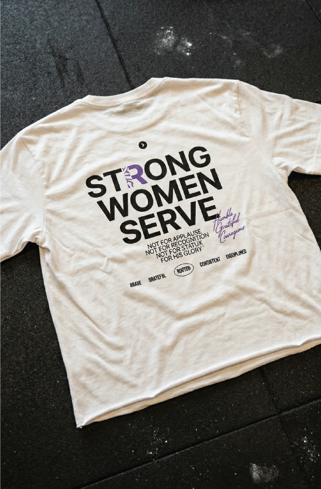 Strong Women Serve - Printed Shirt