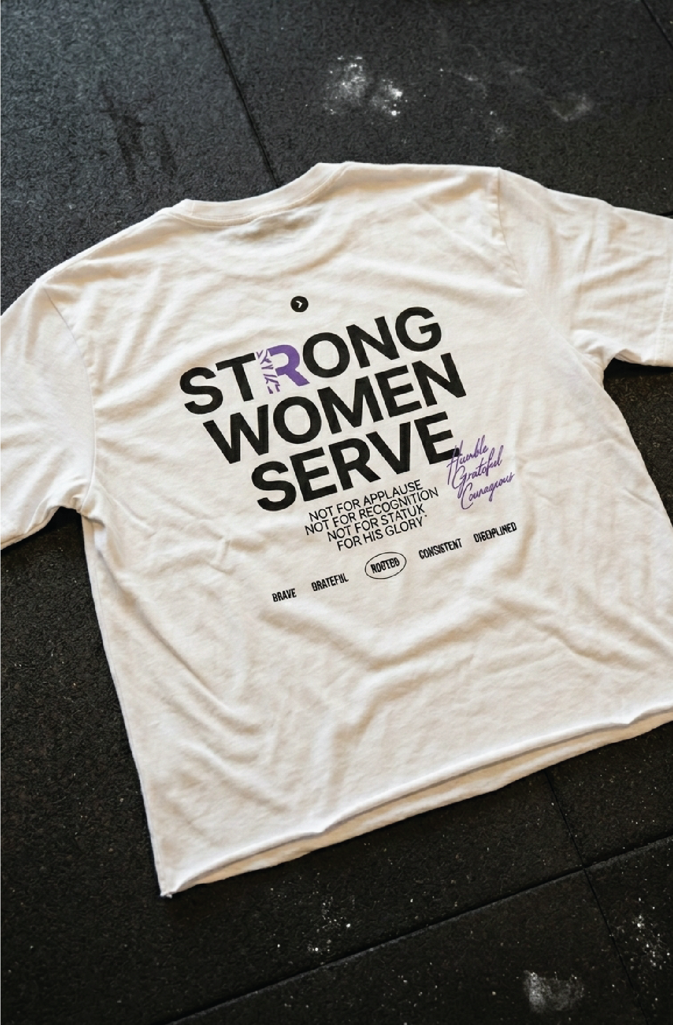 Strong Women Serve - Printed Shirt