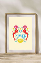 She Is Power | Art Print