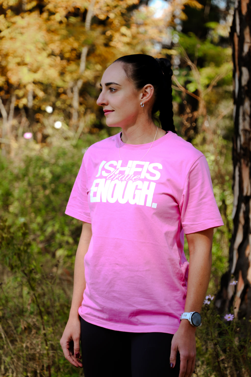 She Is Brave Enough - Printed T-Shirt
