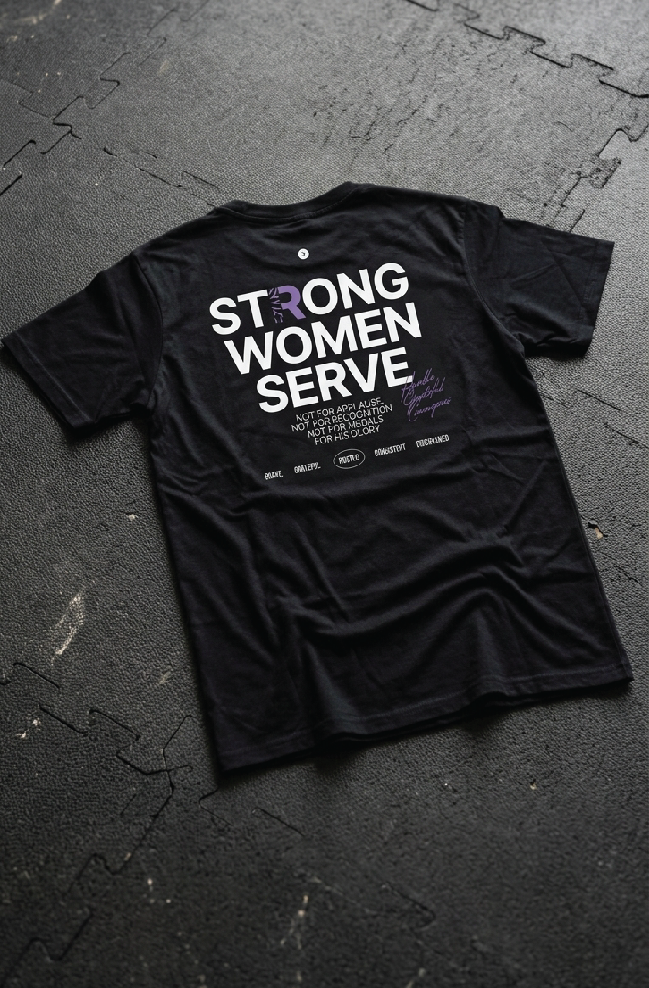 Strong Women Serve - Printed Shirt