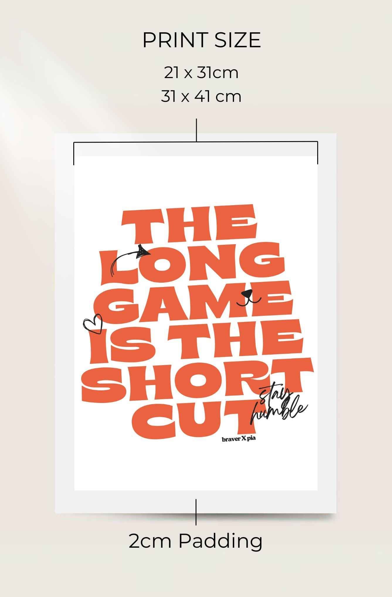 The Long Game | Art Print