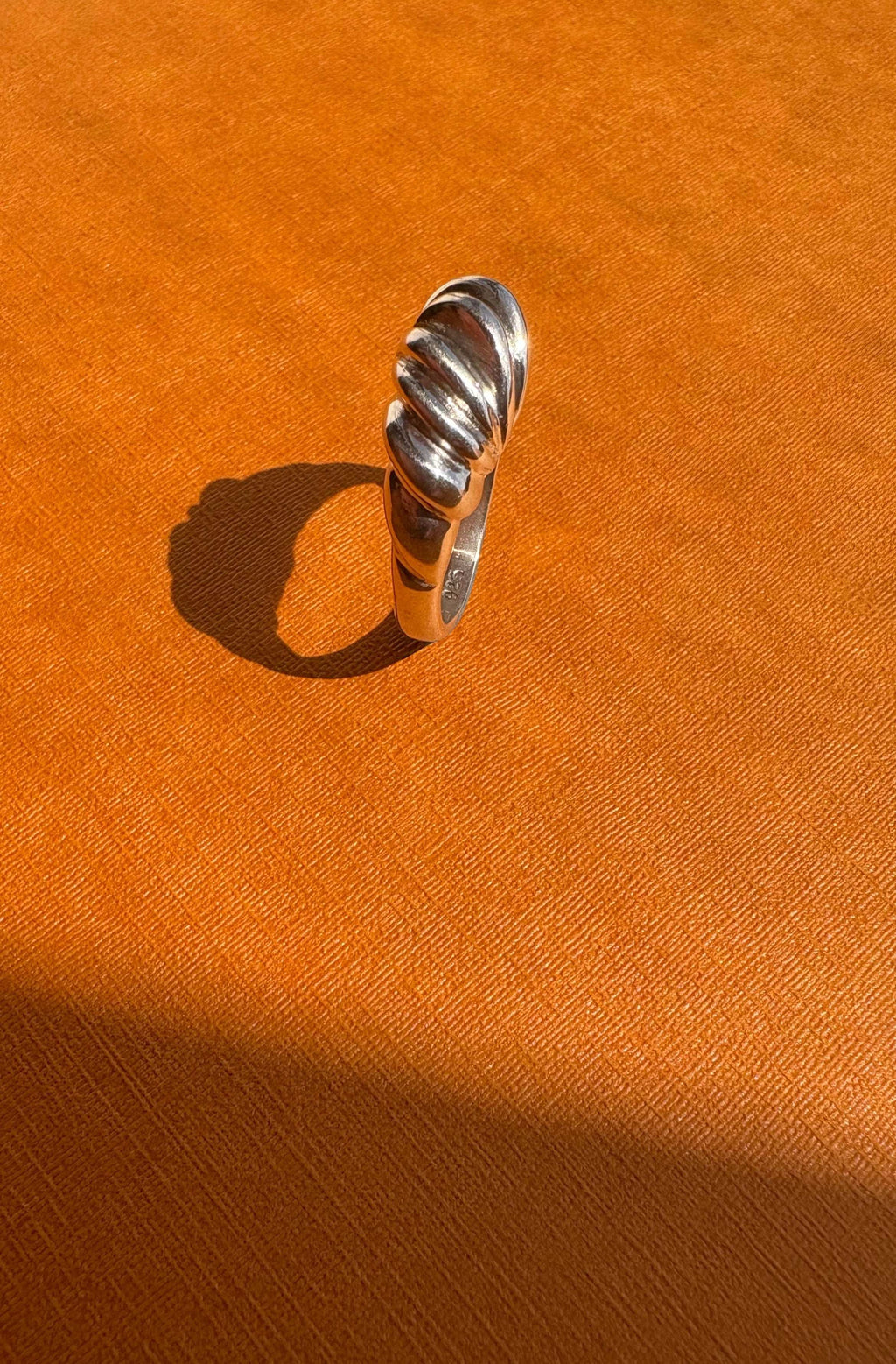 Ripple Effect Ring - Size Q 1/2