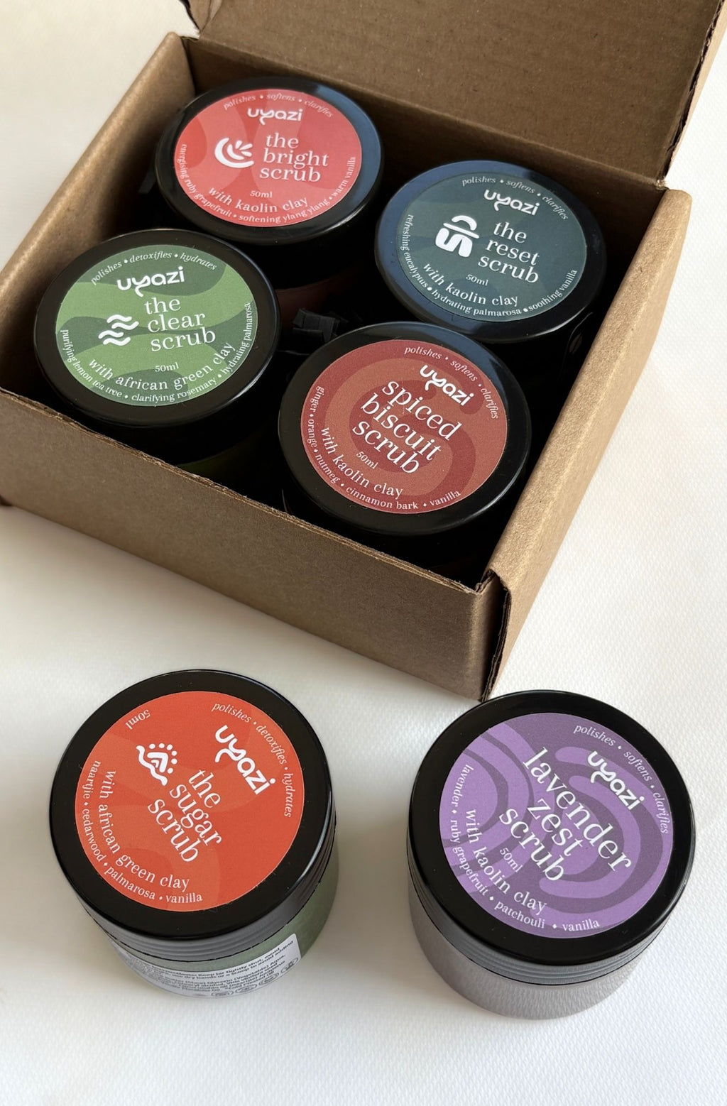 Sugar Scrub Discovery Set