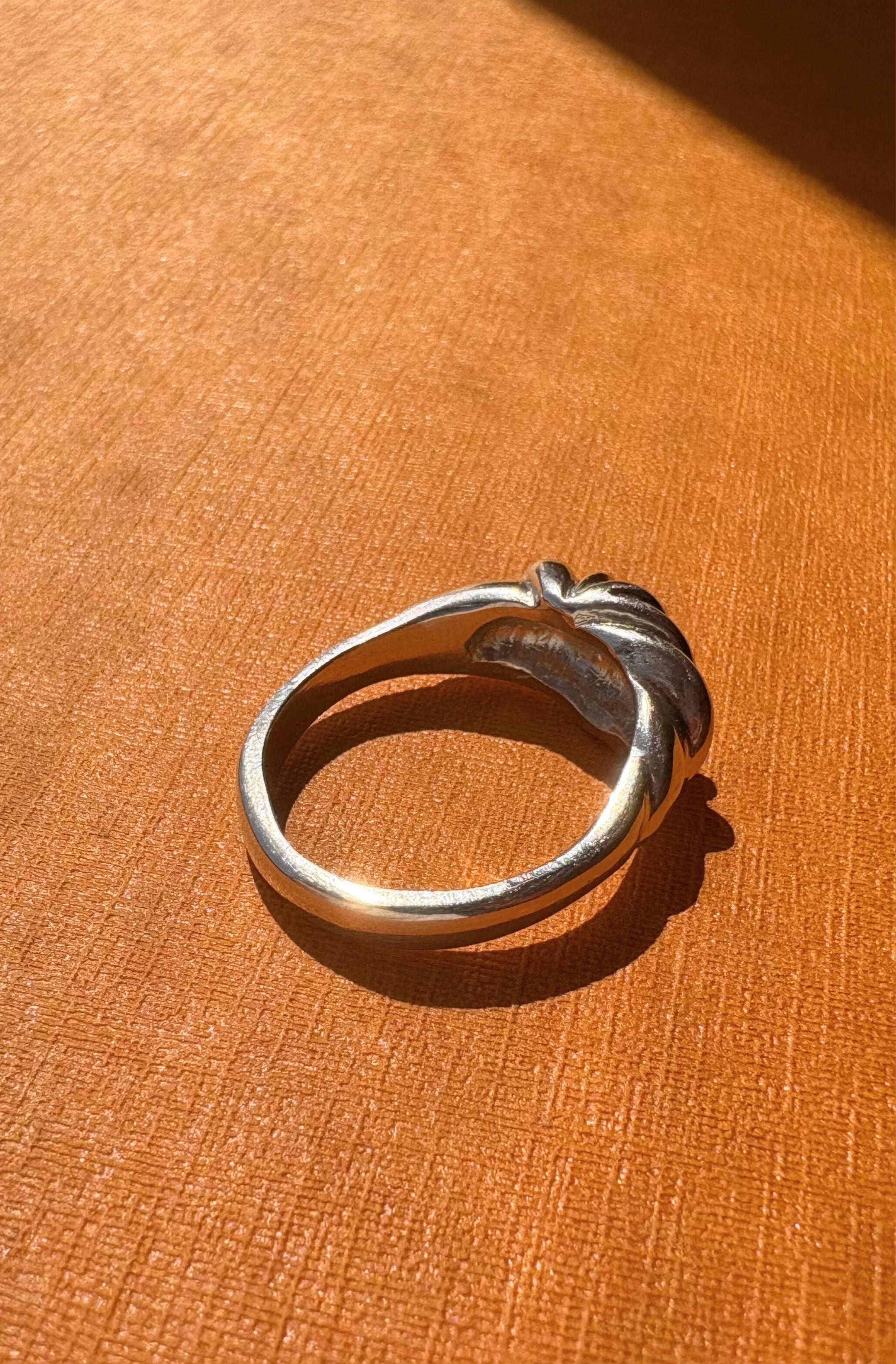 Ripple Effect Ring - Size Q 1/2
