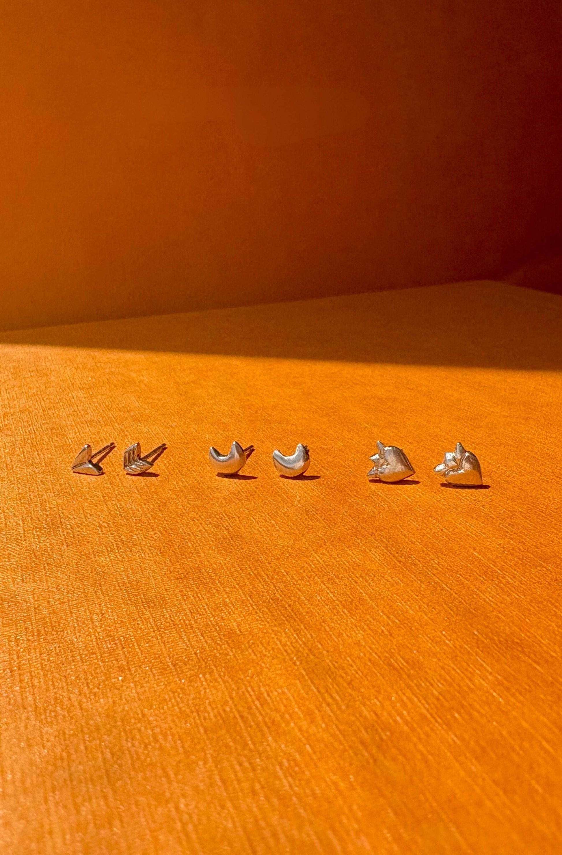 Mini Moon Studs