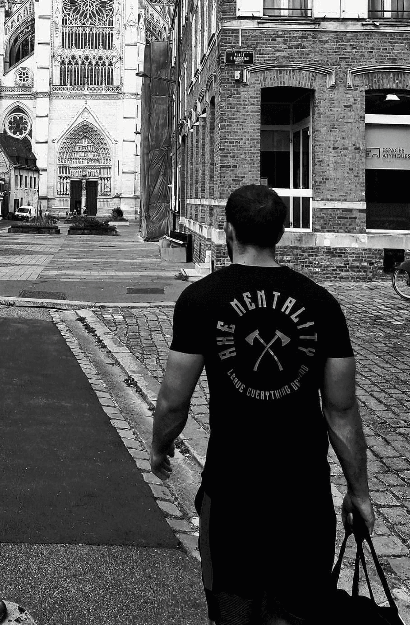 Axe Mentality Printed T-Shirt