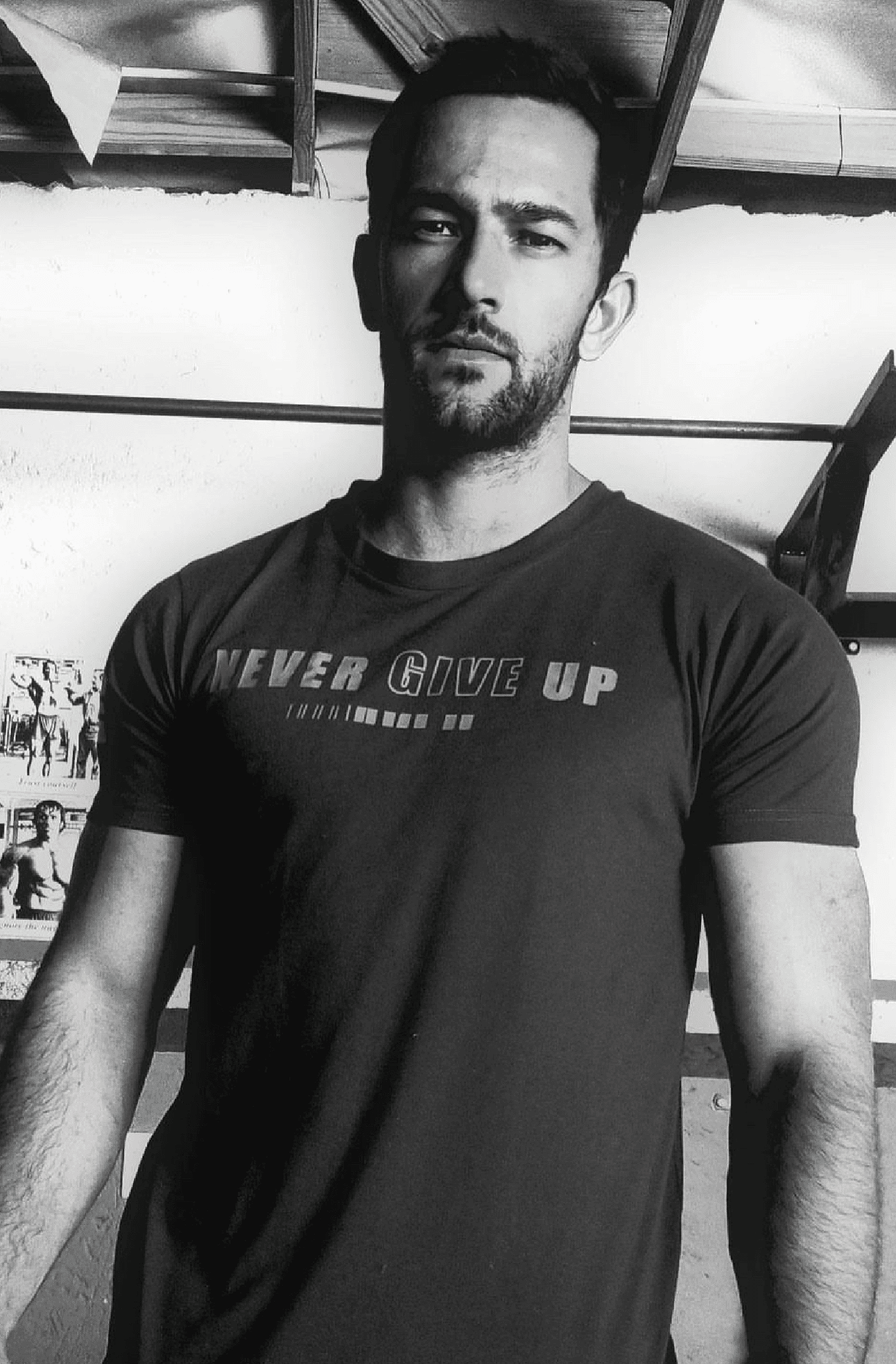 Never Give Up Unisex Tee