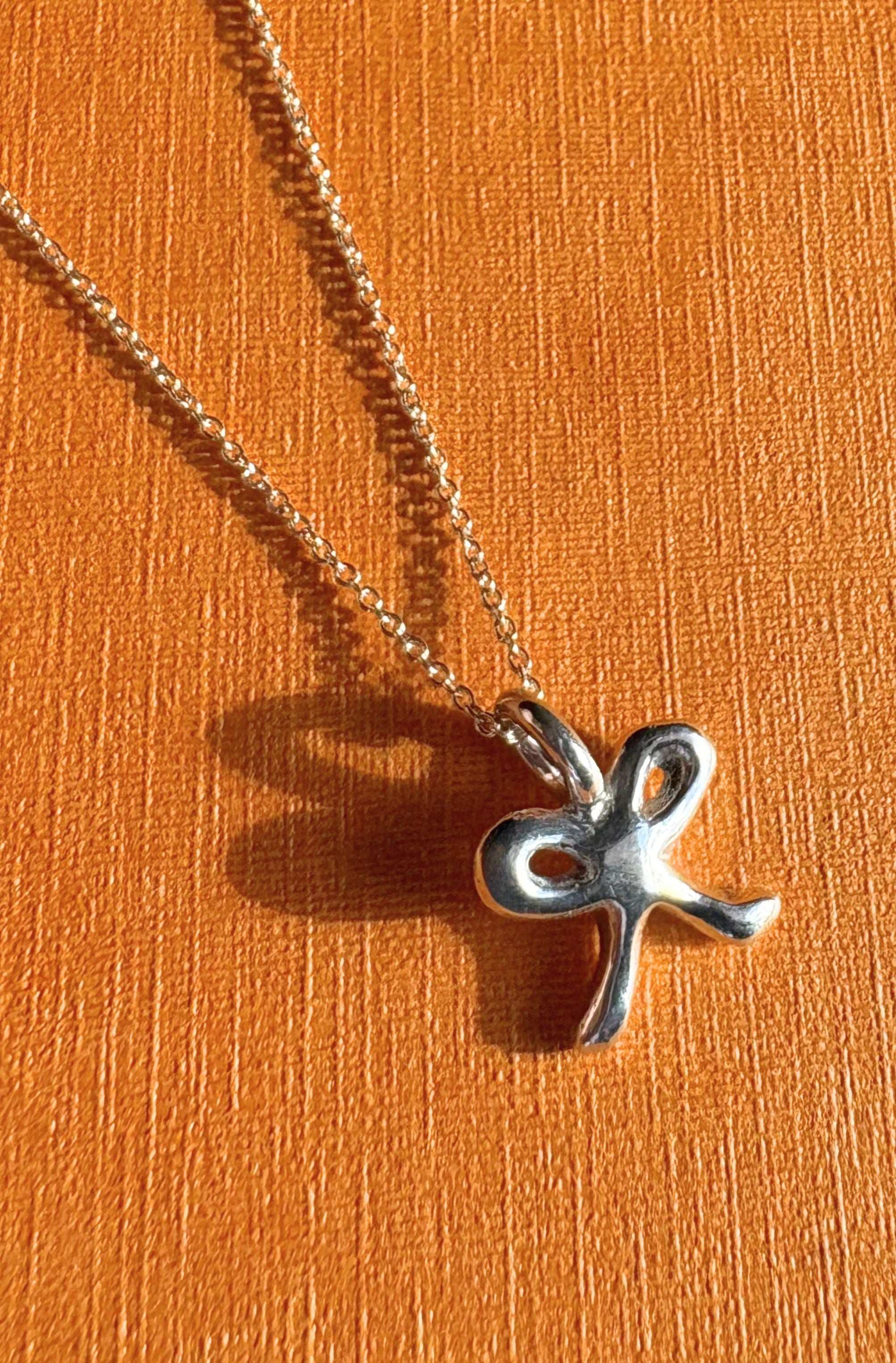 Petite Keepsake - Bow Necklace
