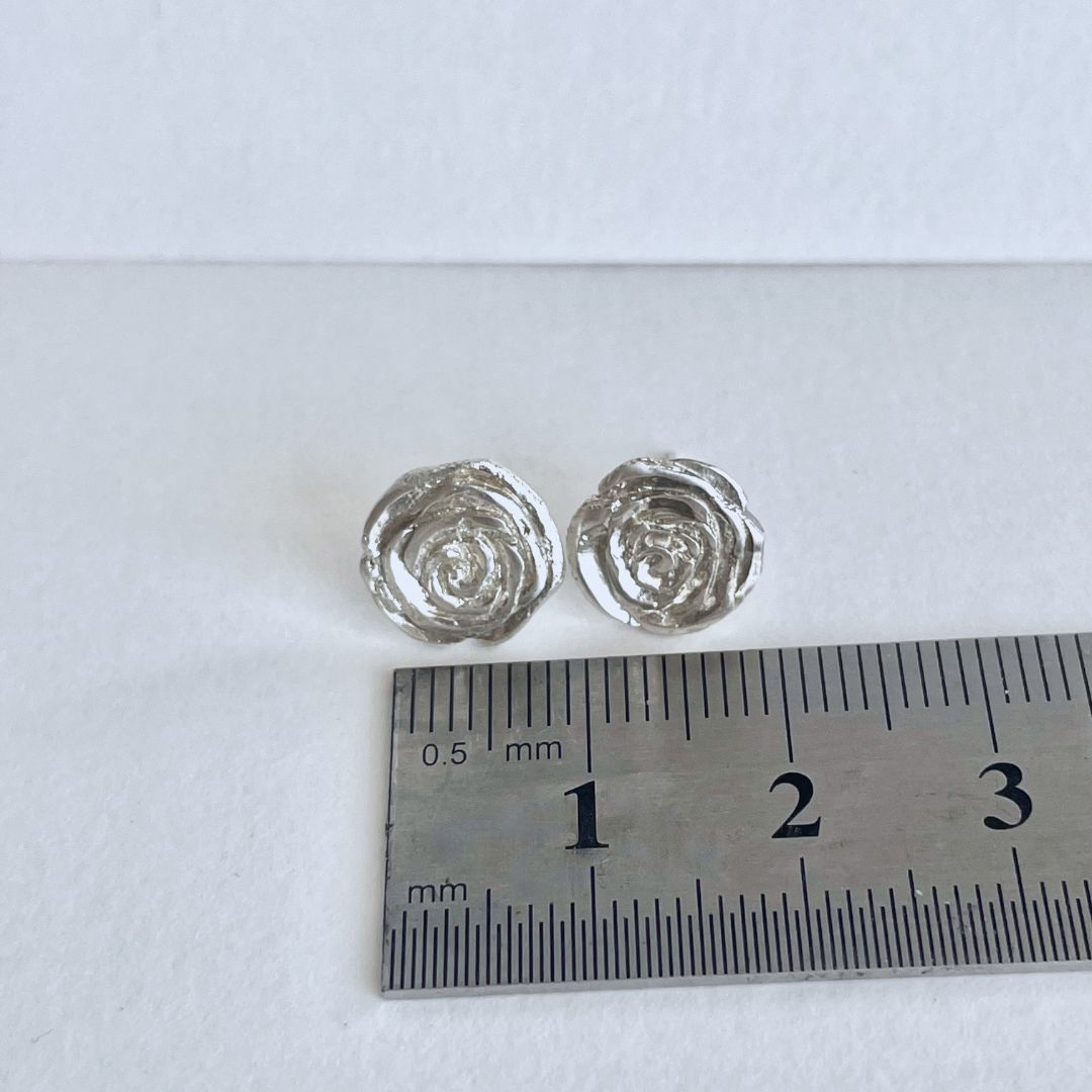 Rose Studs - Large