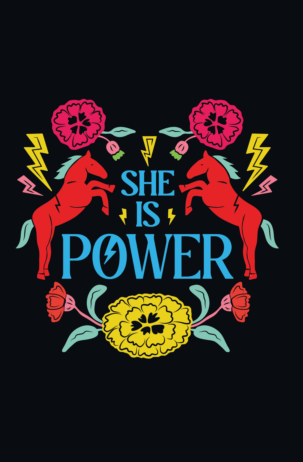 She is Power Flag