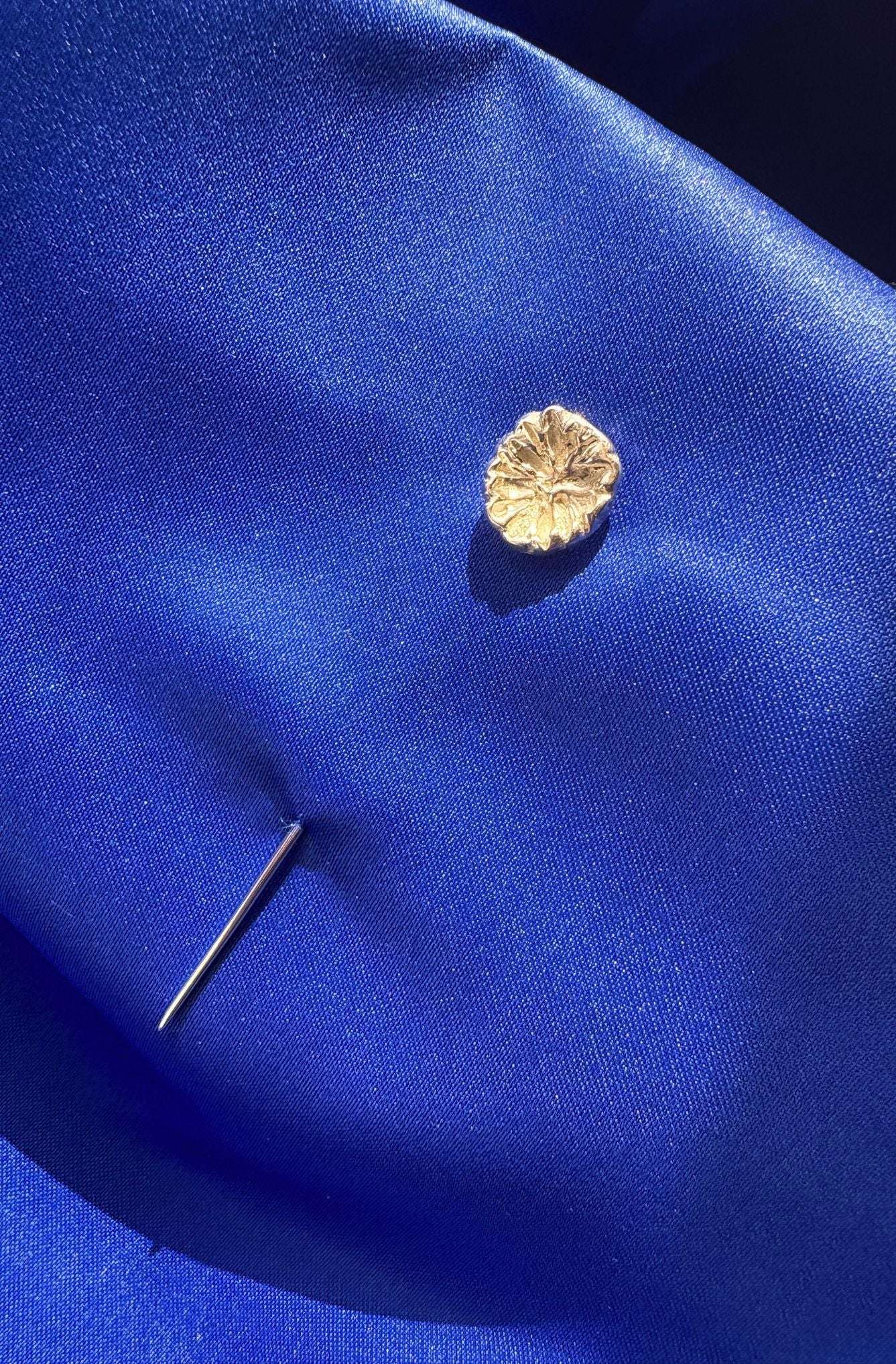 Coral Bloom Lapel Pin