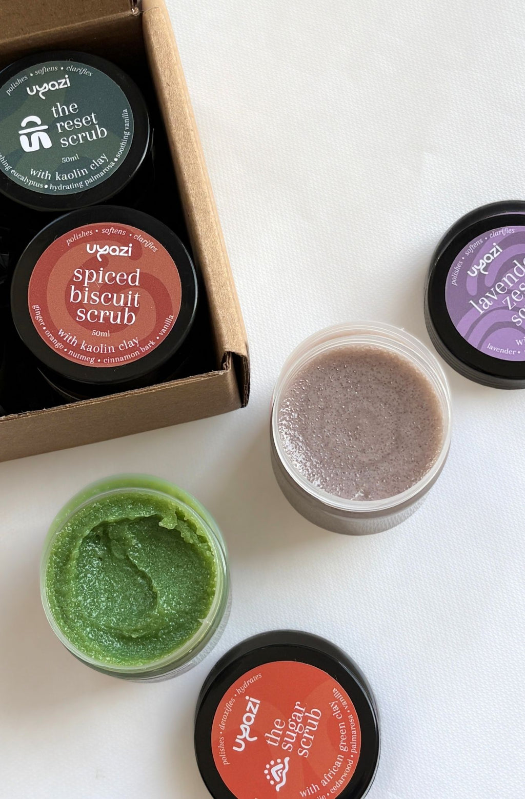 Sugar Scrub Discovery Set